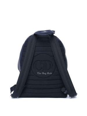 Dior Navy Blue Calfskin Dior x Shawn Stussy Backpack