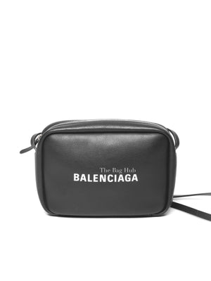 Balenciaga Black Leather Everyday Camera Bag