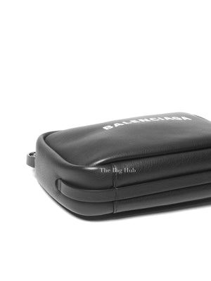 Balenciaga Black Leather Everyday Camera Bag