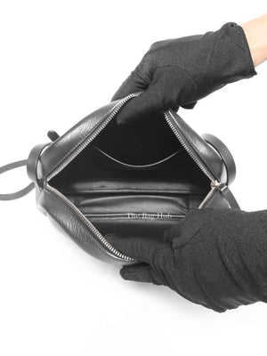 Balenciaga Black Leather Everyday Camera Bag