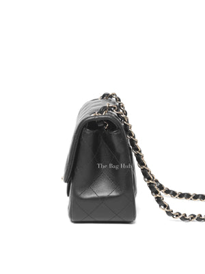 Chanel Black Lambskin Mini Flap Square GHW