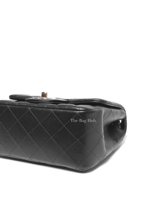 Chanel Black Lambskin Mini Flap Square GHW