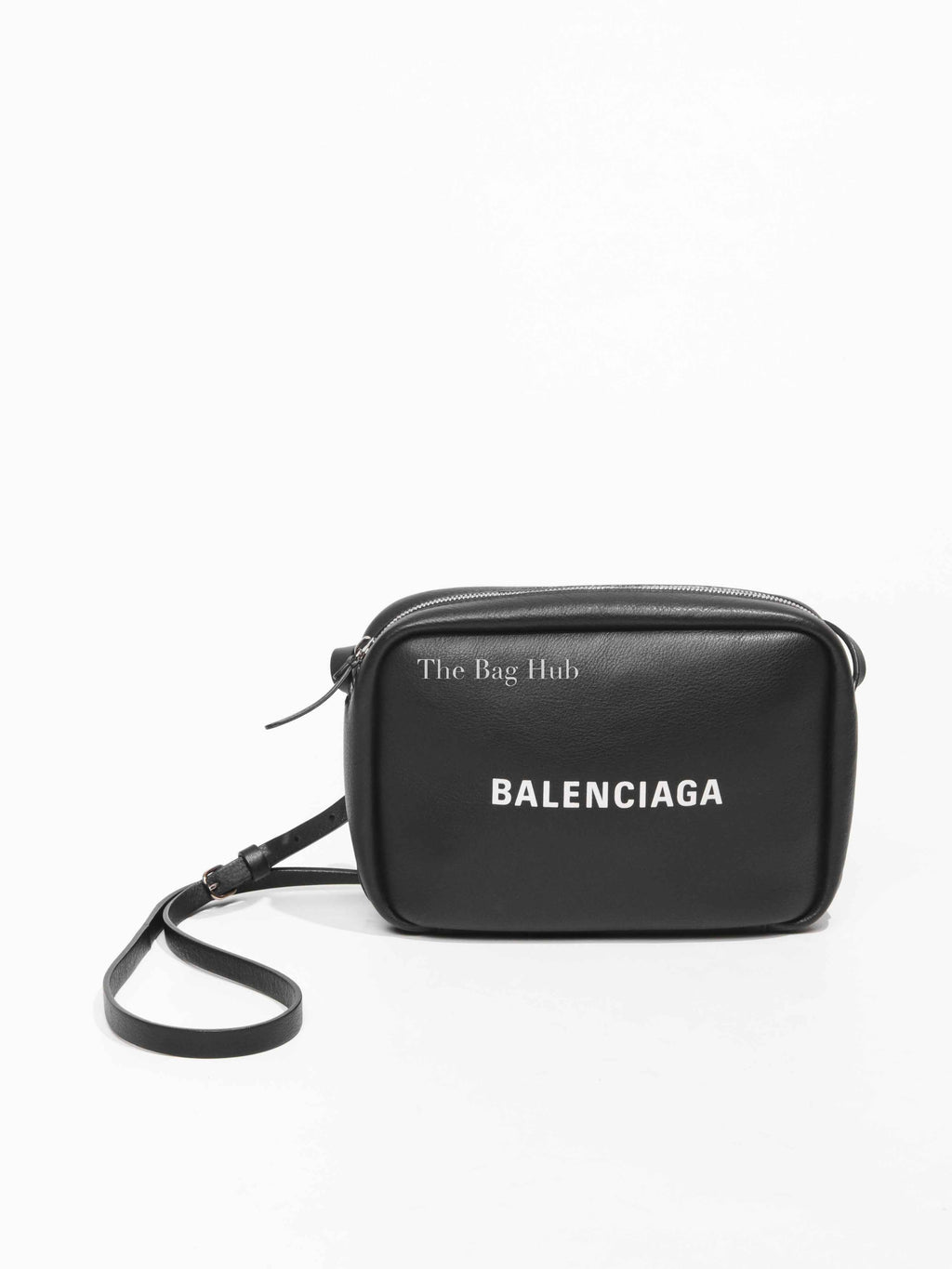 Balenciaga Black Leather Everyday Camera Bag