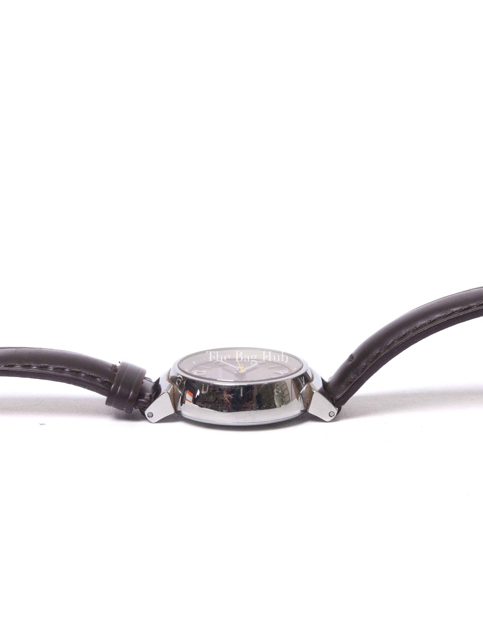 Louis Vuitton Brown Tambour Small Quartz 25mm Watch