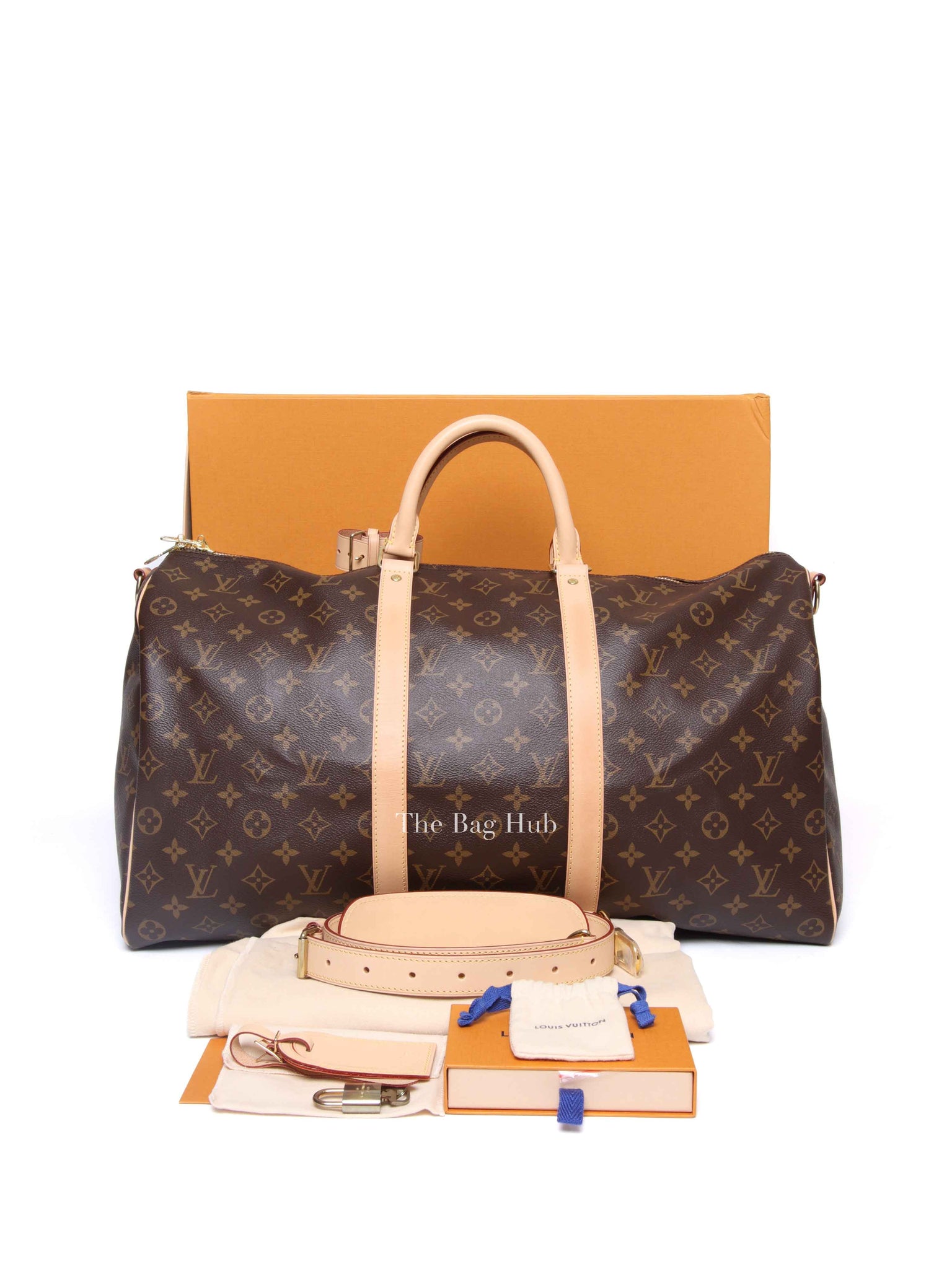Louis Vuitton Monogram Canvas Keepall Bandouliere 50 Bag