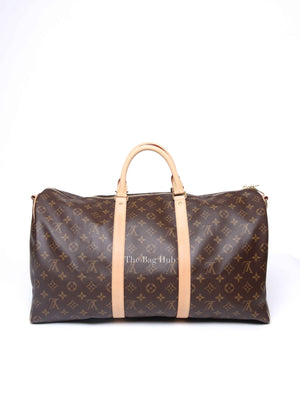 Louis Vuitton Monogram Canvas Keepall Bandouliere 50 Bag