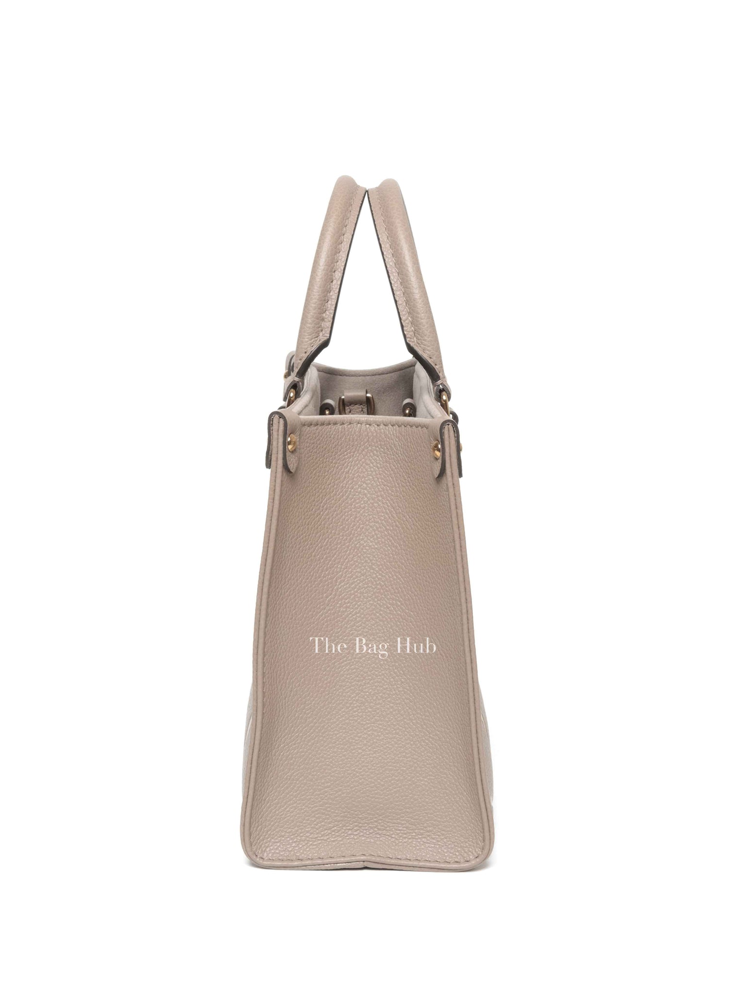Louis Vuitton Dove/Cream Bicolor Monogram Empreinte Leather OnTheGo PM Bag