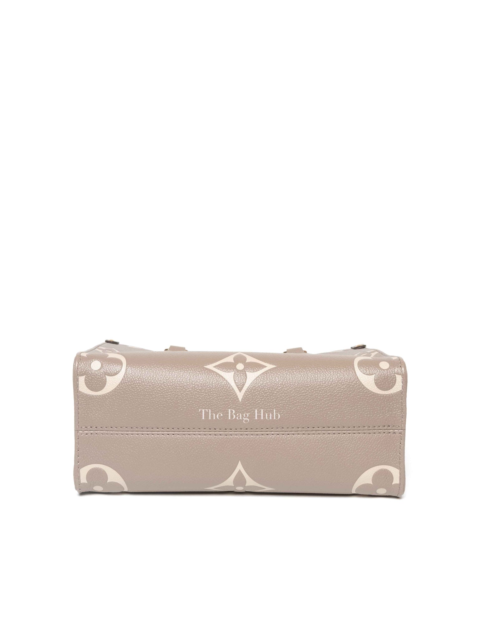 Louis Vuitton Dove/Cream Bicolor Monogram Empreinte Leather OnTheGo PM Bag