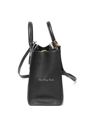 Louis Vuitton Black Taurillon City Steamer PM Bag