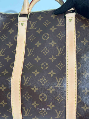 Louis Vuitton Monogram Canvas Keepall Bandouliere 50 Bag