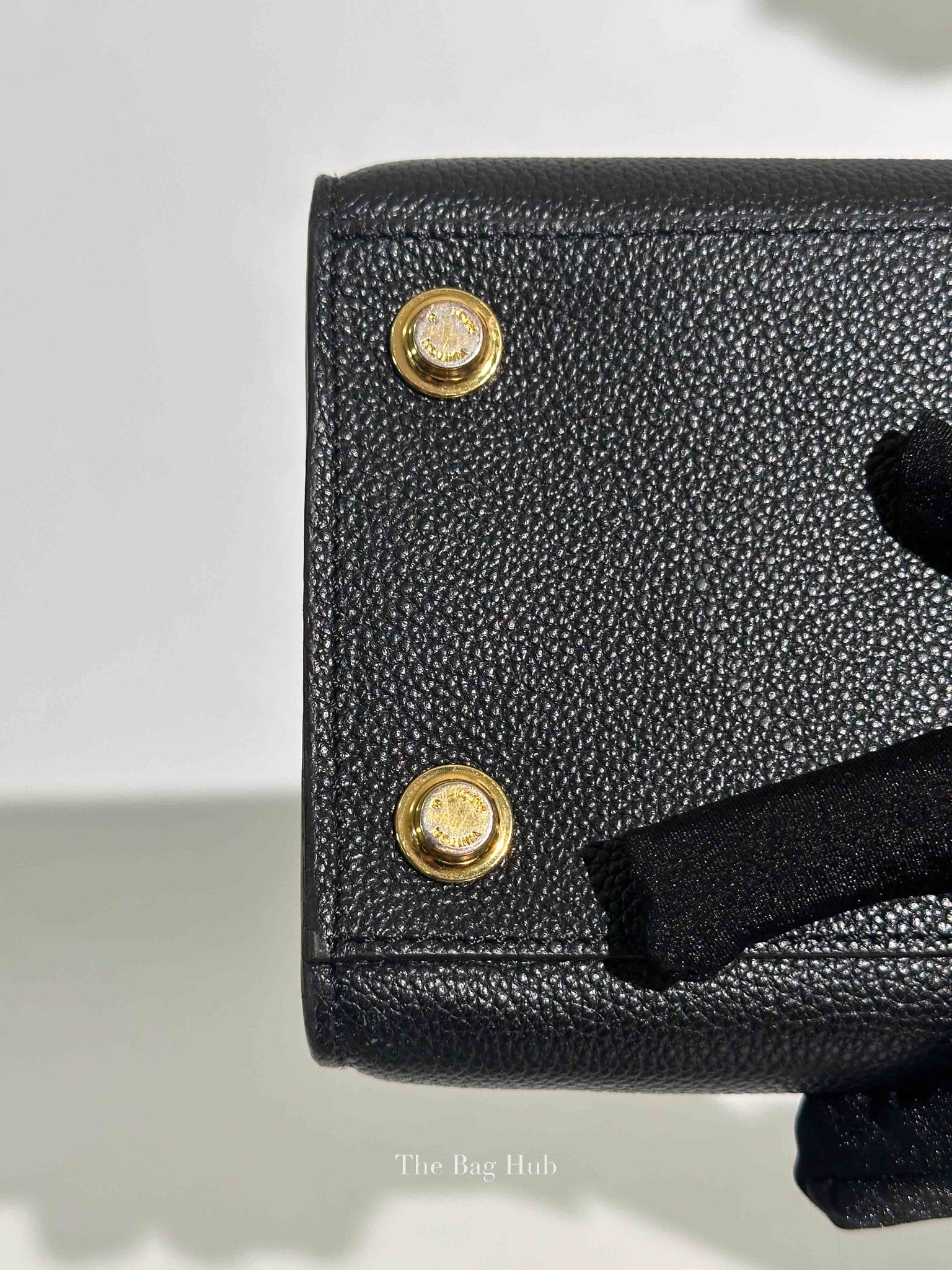 Louis Vuitton Black Taurillon City Steamer PM Bag