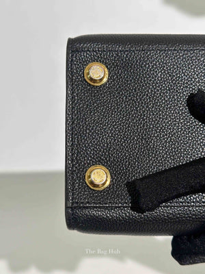 Louis Vuitton Black Taurillon City Steamer PM Bag
