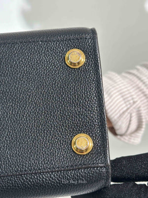 Louis Vuitton Black Taurillon City Steamer PM Bag
