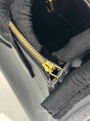 Louis Vuitton Black Taurillon City Steamer PM Bag