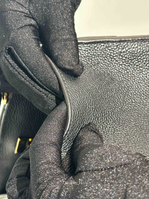 Louis Vuitton Black Taurillon City Steamer PM Bag