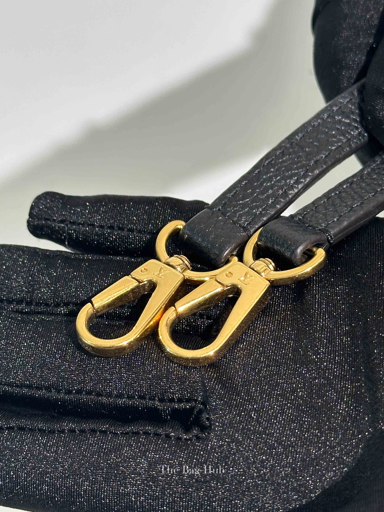 Louis Vuitton Black Taurillon City Steamer PM Bag
