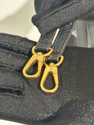 Louis Vuitton Black Taurillon City Steamer PM Bag