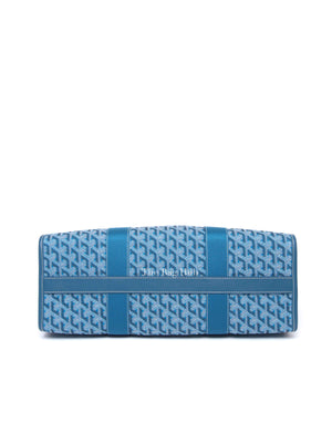 Goyard Ocean Blue Jacquard Villette MM Tote Bag