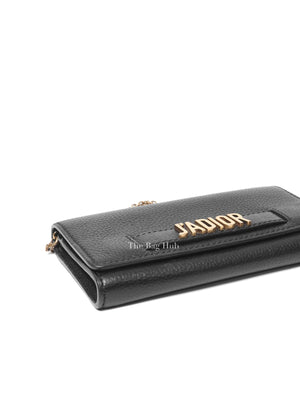 Dior Black Grained Calfskin J'Adior Croisiere WOC