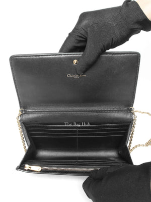 Dior Black Grained Calfskin J'Adior Croisiere WOC