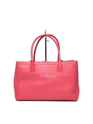 Chanel Pink Salmon Caviar Leather Cerf Executive Tote Bag
