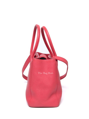 Chanel Pink Salmon Caviar Leather Cerf Executive Tote Bag