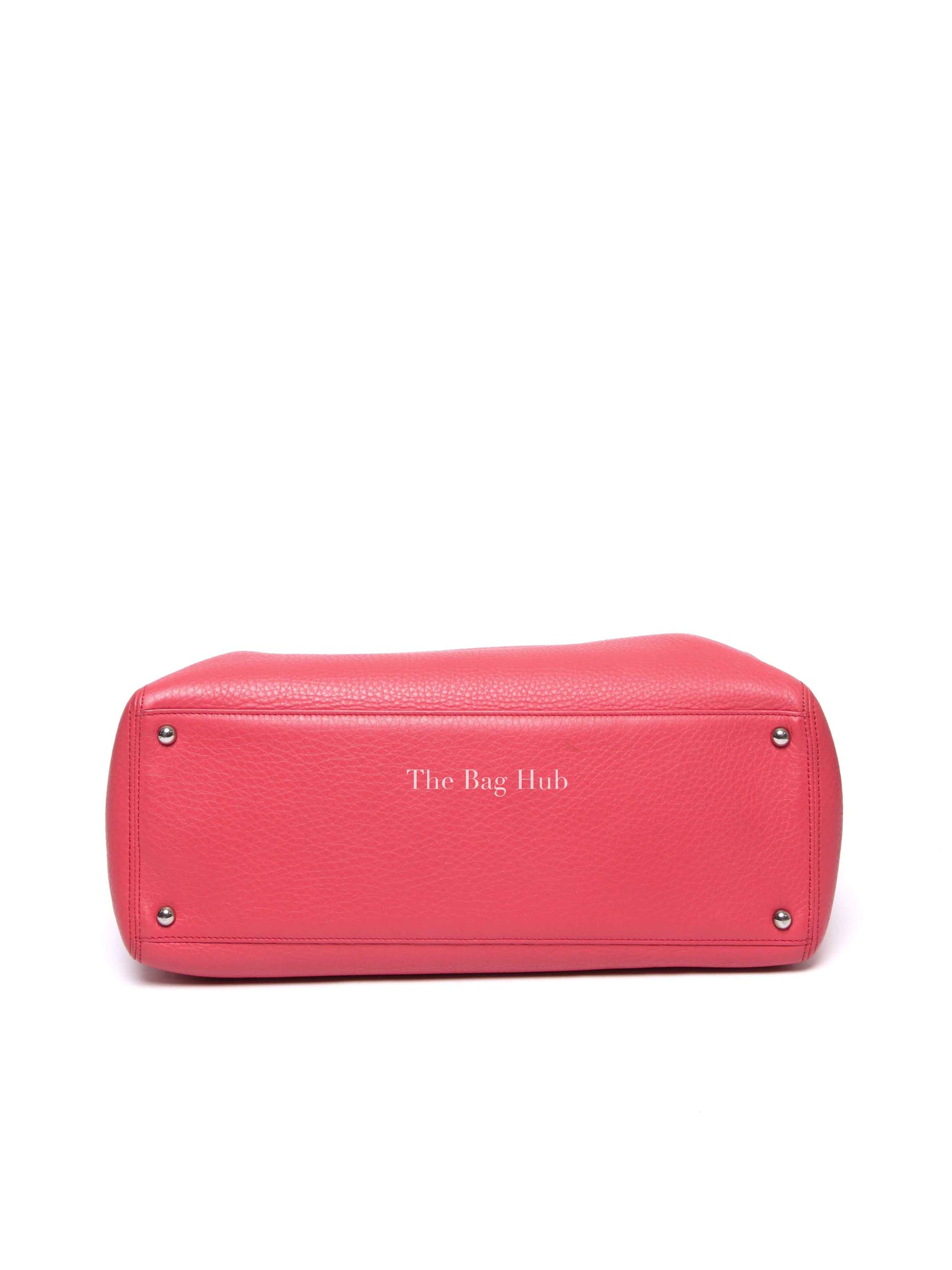Chanel Pink Salmon Caviar Leather Cerf Executive Tote Bag