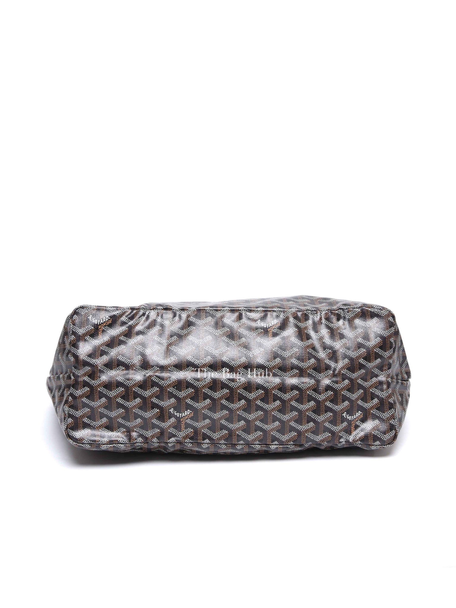 Goyard Black Canvas Saint Louis PM Tote Bag