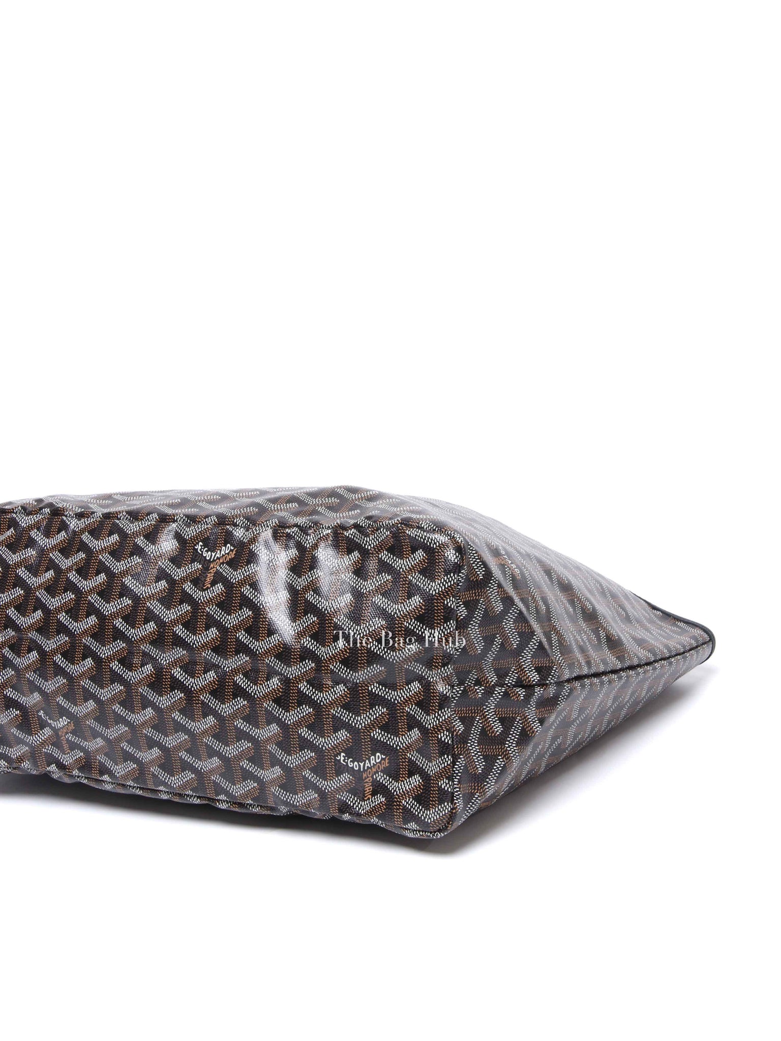 Goyard Black Canvas Saint Louis PM Tote Bag