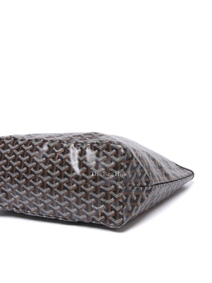 Goyard Black Canvas Saint Louis PM Tote Bag