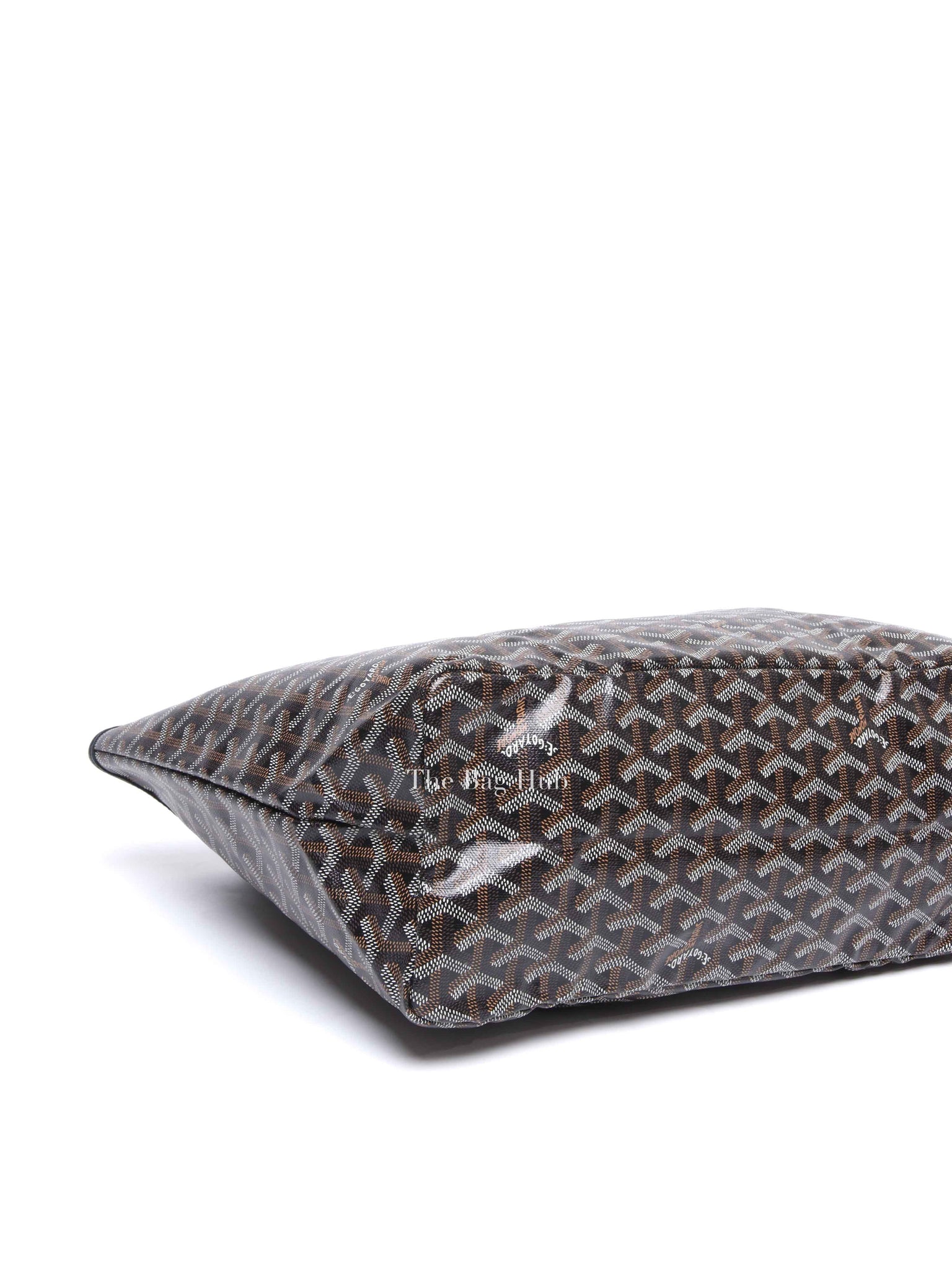 Goyard Black Canvas Saint Louis PM Tote Bag