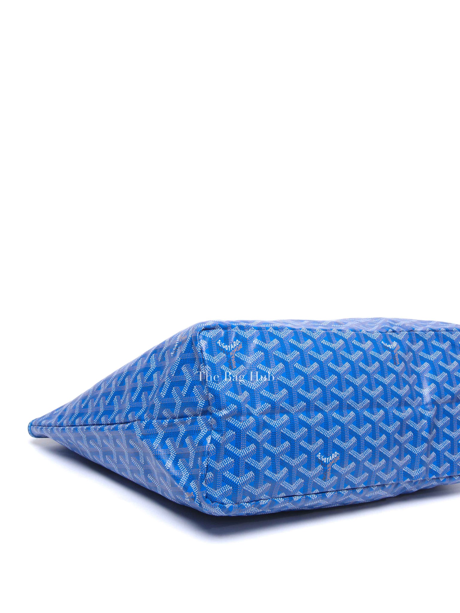 Goyard Sky Blue Canvas Saint Louis PM Tote Bag