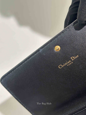 Dior Black Grained Calfskin J'Adior Croisiere WOC