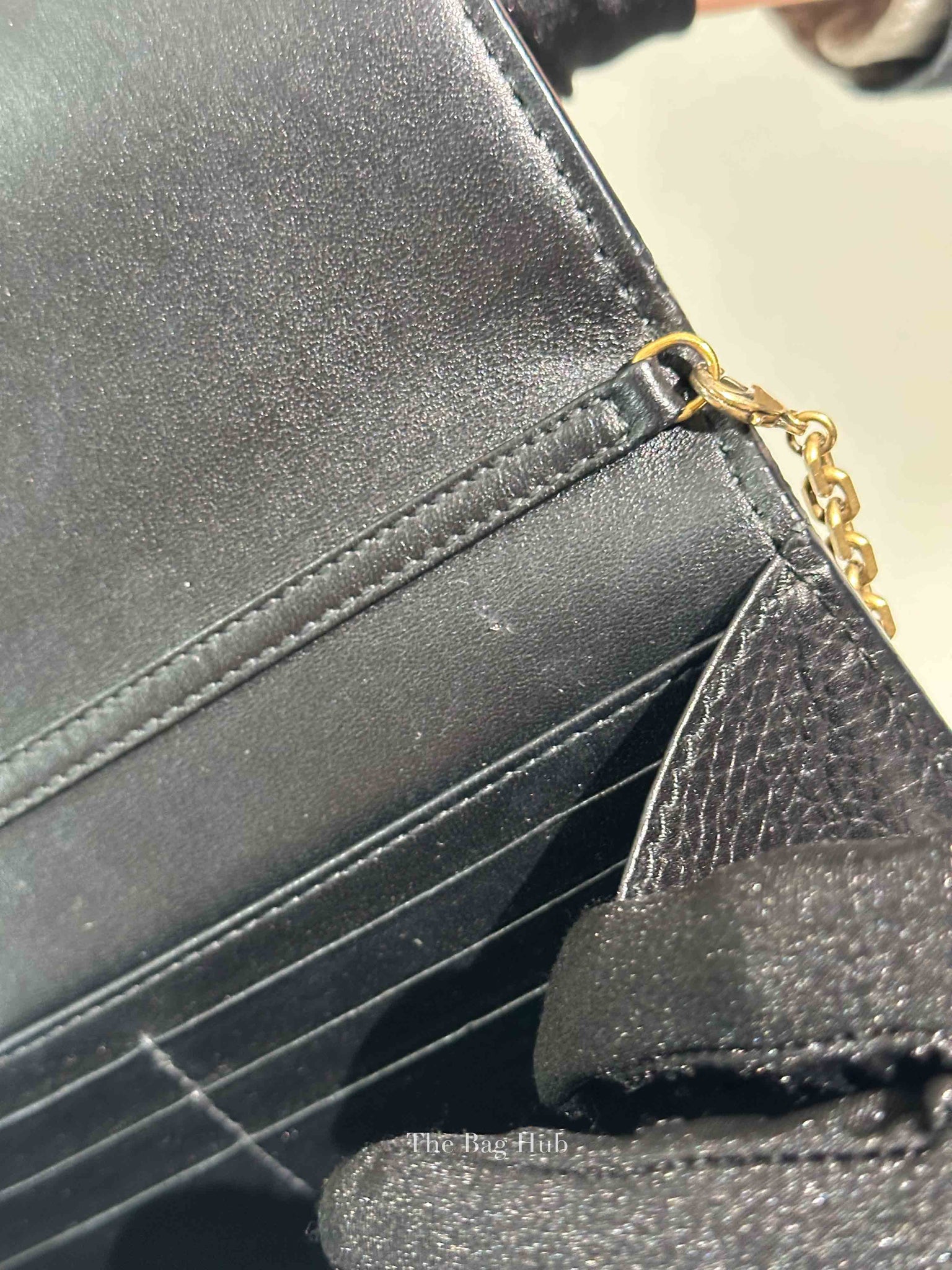 Dior Black Grained Calfskin J'Adior Croisiere WOC