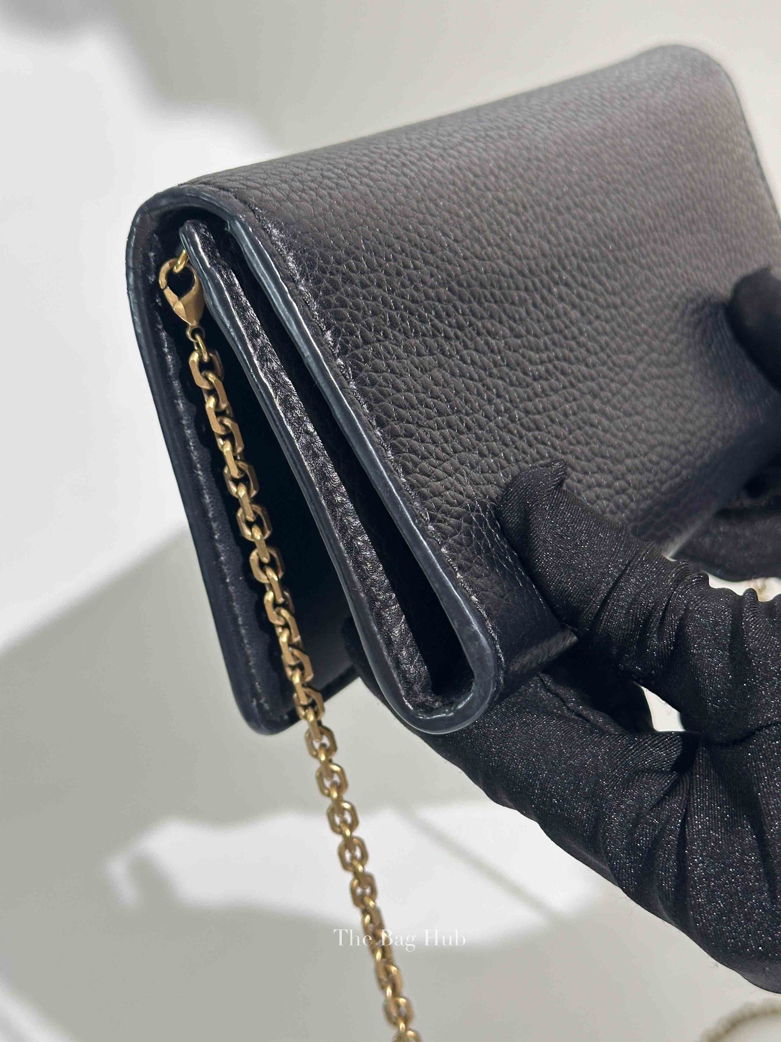 Dior Black Grained Calfskin J'Adior Croisiere WOC