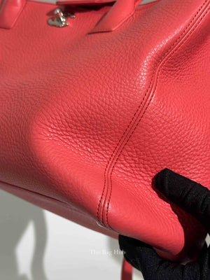 Chanel Pink Salmon Caviar Leather Cerf Executive Tote Bag
