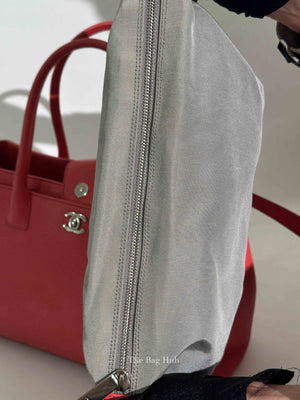 Chanel Pink Salmon Caviar Leather Cerf Executive Tote Bag
