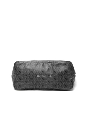 Moreau Black Canvas Saint Tropez GM Tote Bag
