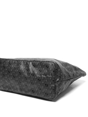 Moreau Black Canvas Saint Tropez GM Tote Bag
