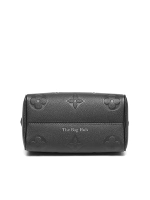 Louis Vuitton Black Monogram Empreinte Leather Speedy Bandouliere 20 Bag