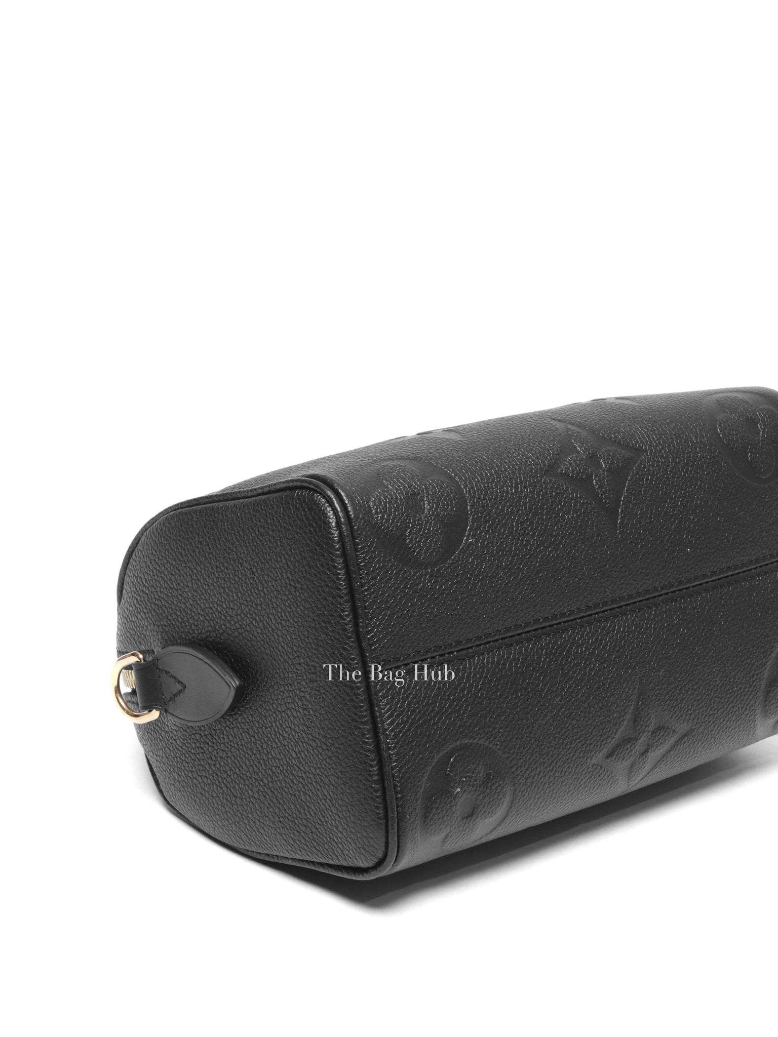 Louis Vuitton Black Monogram Empreinte Leather Speedy Bandouliere 20 Bag