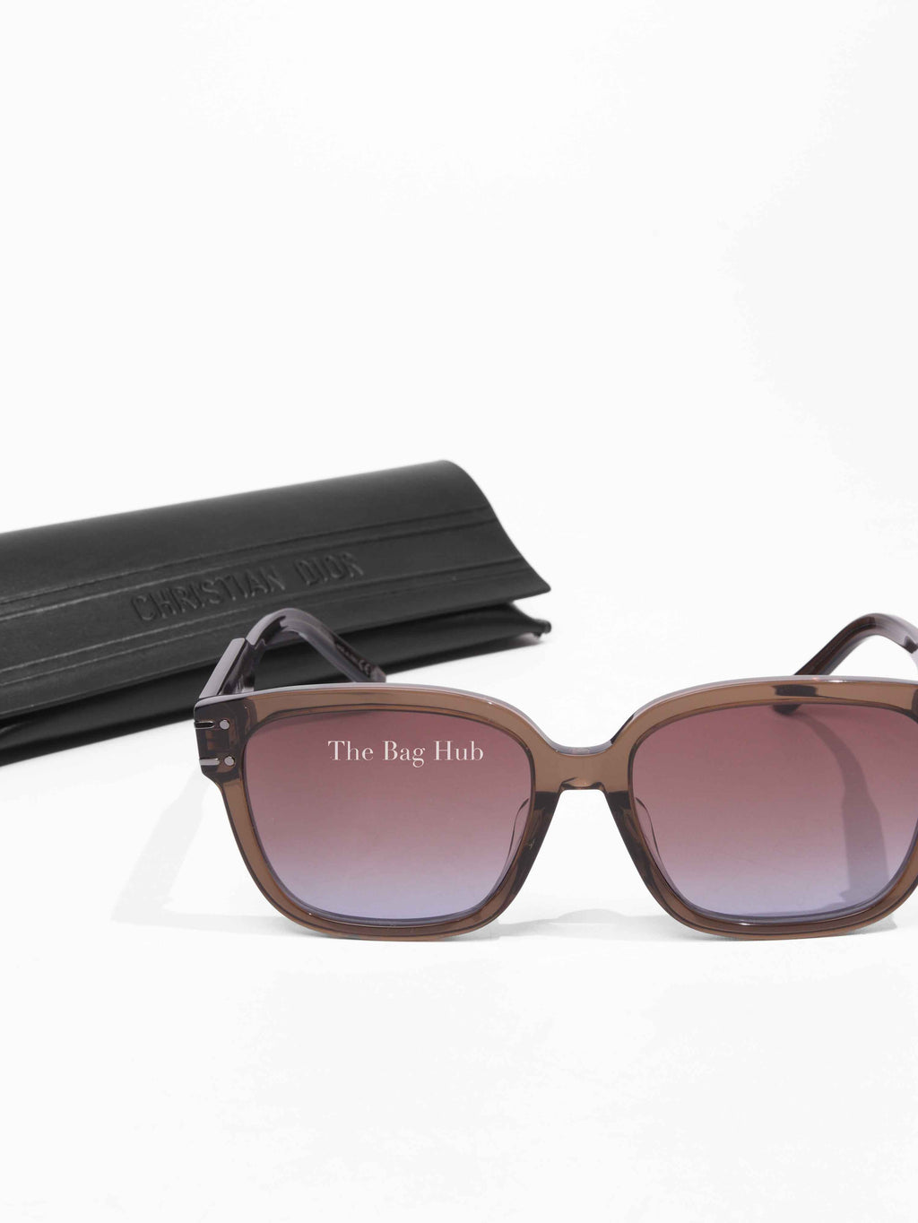 Dior Brown DiorSignature S7F Square Sunglasses