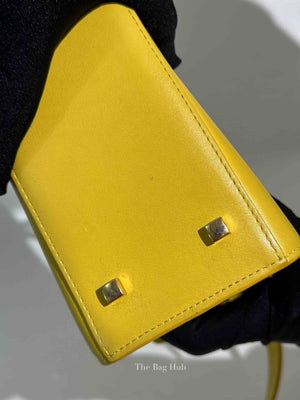 Delvaux Absinthe Lime Leather Tempete Satchel Two Way MM Bag