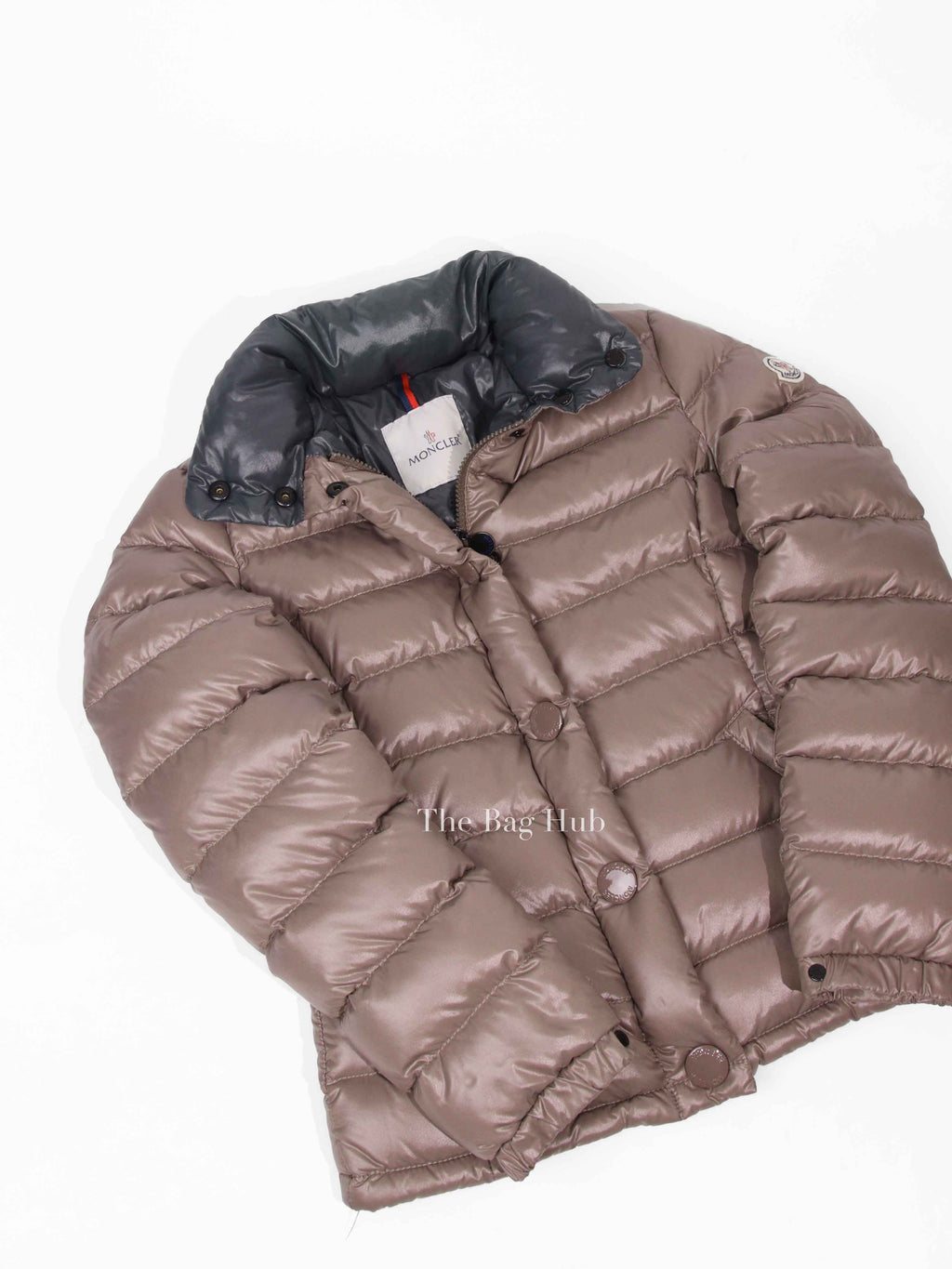 Moncler Polyamide and Down Puffer Clairy Berry Jacket Women's Size XXS
