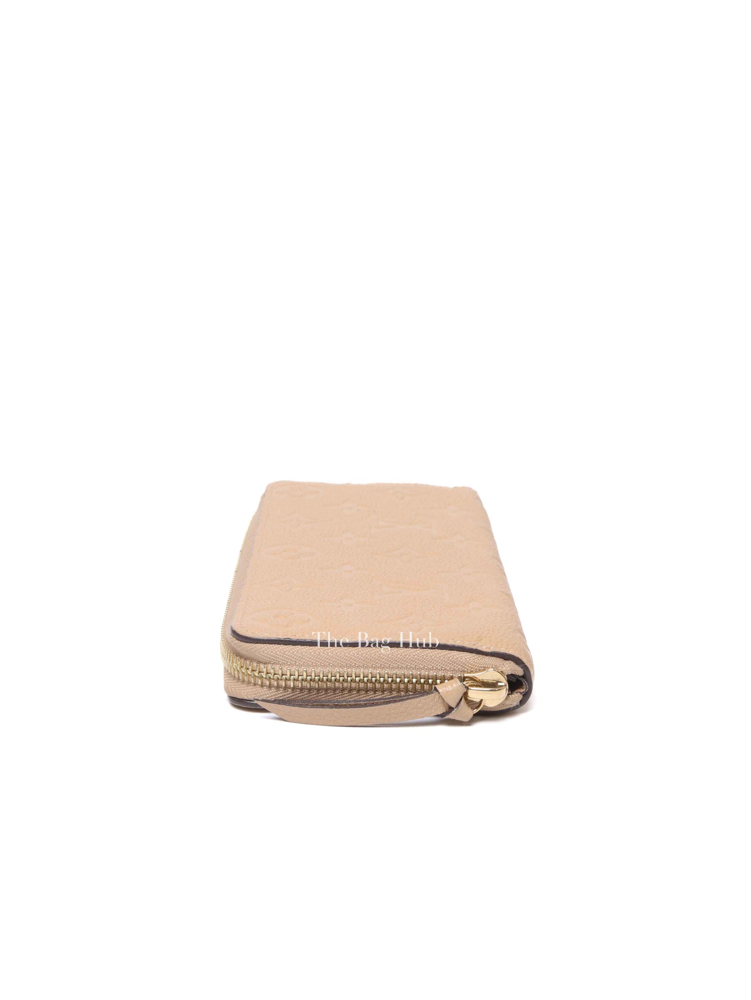 Louis Vuitton Dune Clemence Leather Empreinte Zipped Wallet