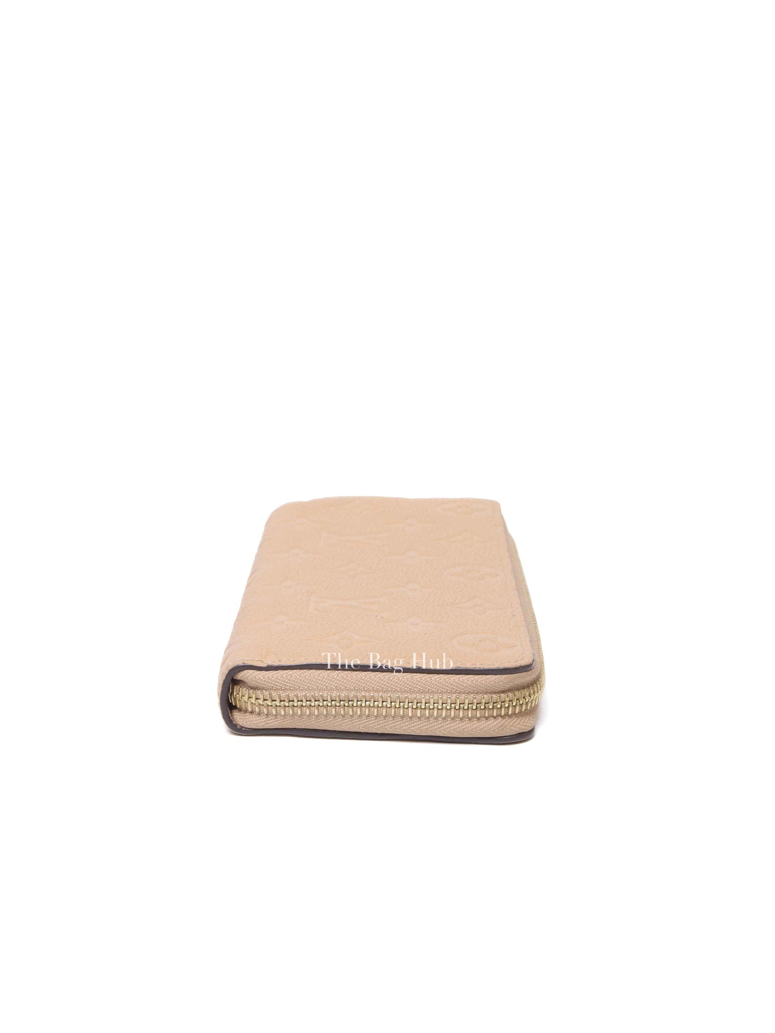 Louis Vuitton Dune Clemence Leather Empreinte Zipped Wallet