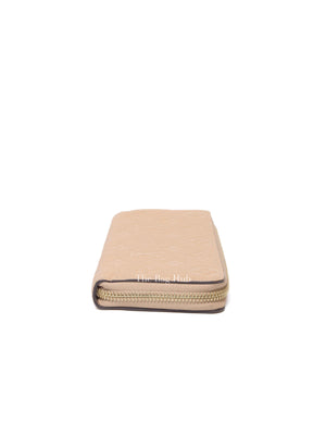 Louis Vuitton Dune Clemence Leather Empreinte Zipped Wallet