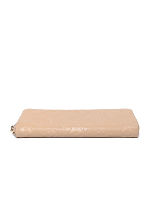 Louis Vuitton Dune Clemence Leather Empreinte Zipped Wallet