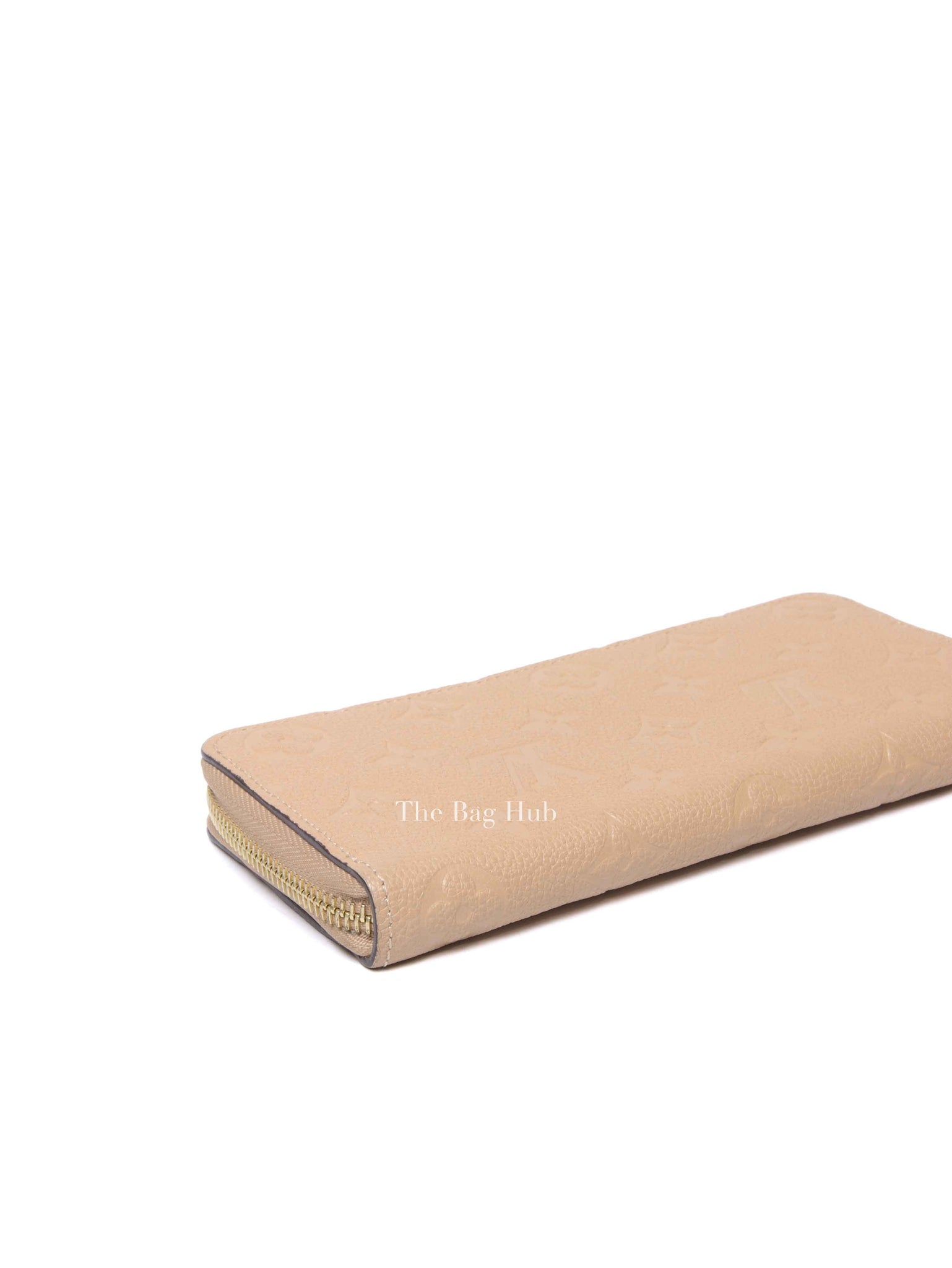 Louis Vuitton Dune Clemence Leather Empreinte Zipped Wallet
