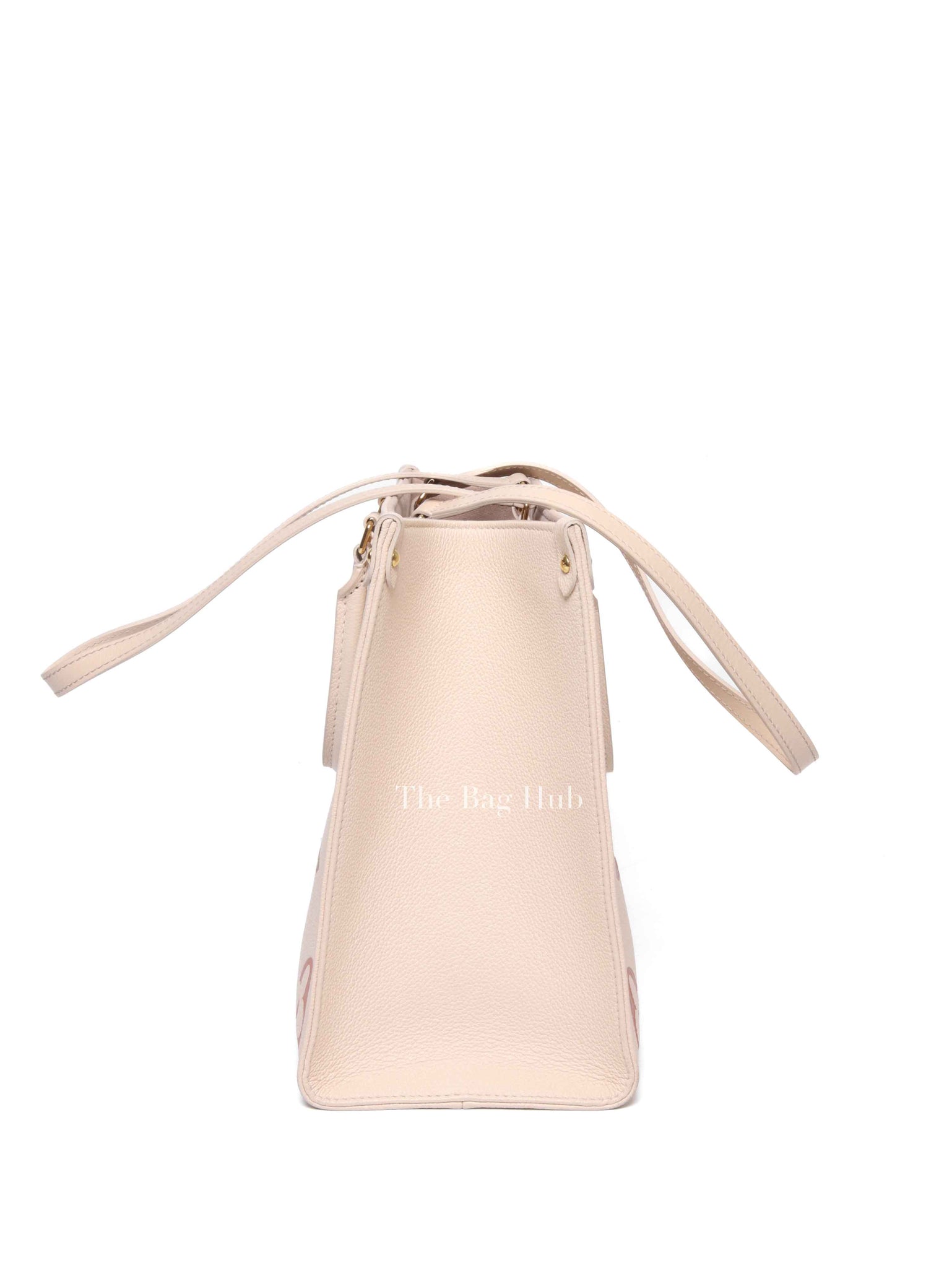 Louis Vuitton Cream Bicolor Monogram Empreinte OTG MM Tote Bag